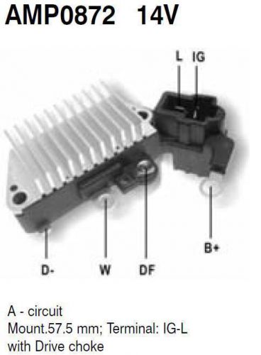 Voltage regulator 14v for industrial nippon denso 1260000600 1260000970 ucj400