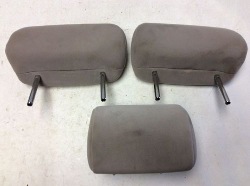 09 10 11 12 toyota corolla rear headrest head rest set of 3 m