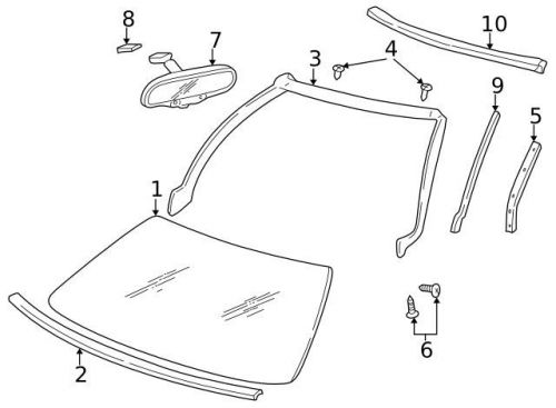 Genuine weatherstrip 10333466