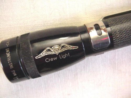 Flashlight mini maglite ~ aopa ~ aviation owners &amp; pilots association crew light