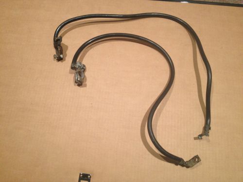 93-99 vw mk3 - battery power and ground wires w/ terminals - oem golf jetta gti