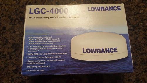 Lowrance gps antenna/puck lgc 4000 lgc-4000