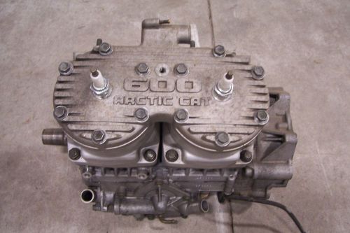 Arctic cat snowmobile 2004 firecat 600 efi short block engine 0662-377