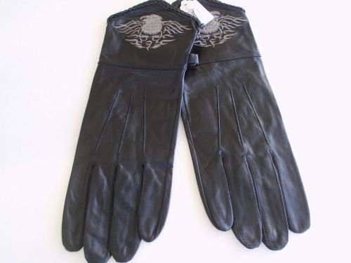 Bikers dream apparel~gloves~black~motorcycle~biker~size xsmall free shipping