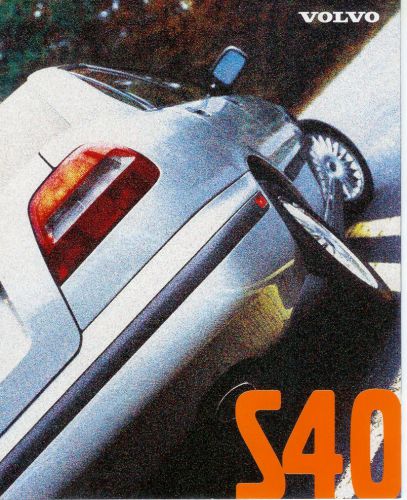 1998 volvo s40 brochure