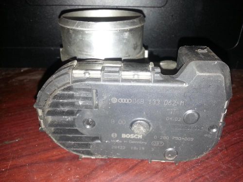 Audi audi a4 throttle body 1.8l, engine id atw 00 01