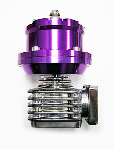 Obx waste gate aluminum external 40 mm 40mm 4-bolt flange wg wastegate (purple)