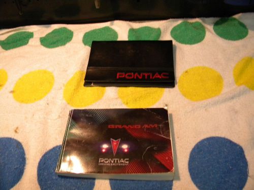 2000 pontiac grand am owner manual with binder