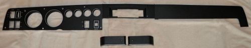 Oem 1969 charger coronet rt  gtx  mopar b body dash bezel kit 68 70