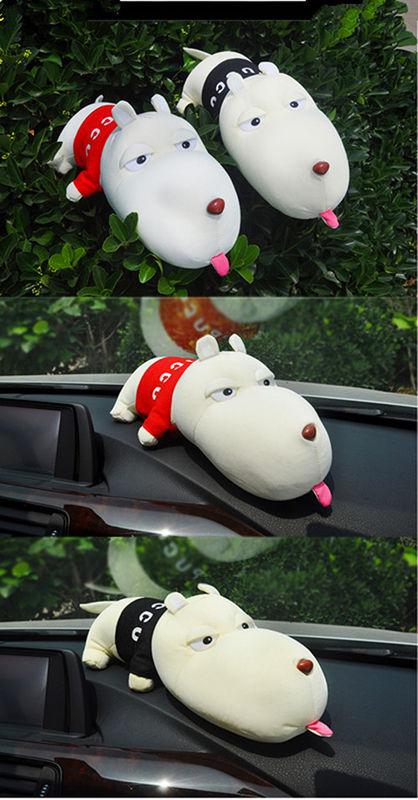 Narrow the dog bamboo charcoal package car ornaments 1pc/bag,2 colors decoration