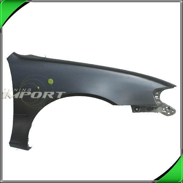 1998-2001 geo prizm acement primered black passenger right side fender assembly