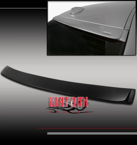 06-11 bmw e90 3 series sedan 4dr rear shade roof lip spoiler wing 07 08 09 10