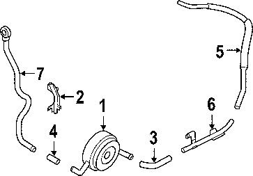 Nissan 213058j12a genuine oem oil cooler