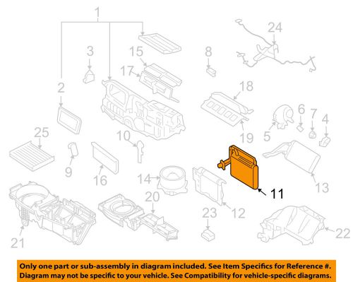 Ford oem-a/c evaporator core ah6z19860a