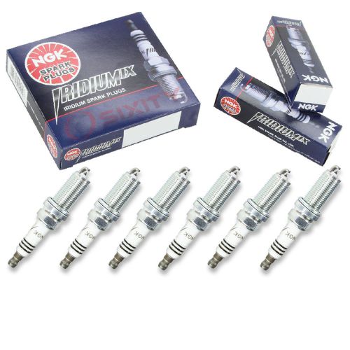 6 pcs ngk iridium ix plug spark plugs 05-06 for nissan frontier 4.0l v6 kit ky