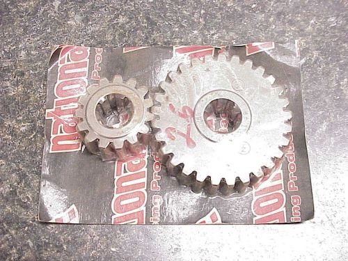 Vintage new national halibrand set #26 quick change rear end gears 6 spline j14