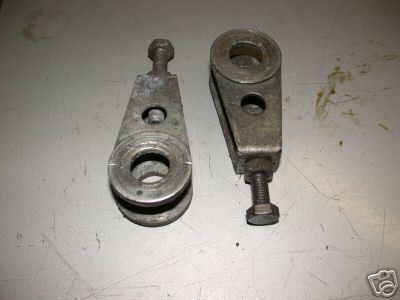 1985 kawasaki zx600 zx 600 rear wheel adjusters