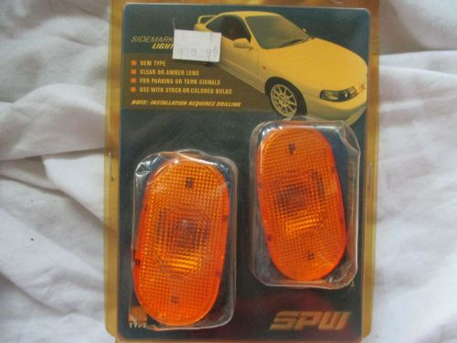 Yellow side marker lamps--left and right-- new!!!