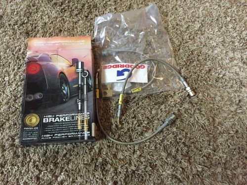 New goodridge 3piece stainless brake line kit 94/95 mustang