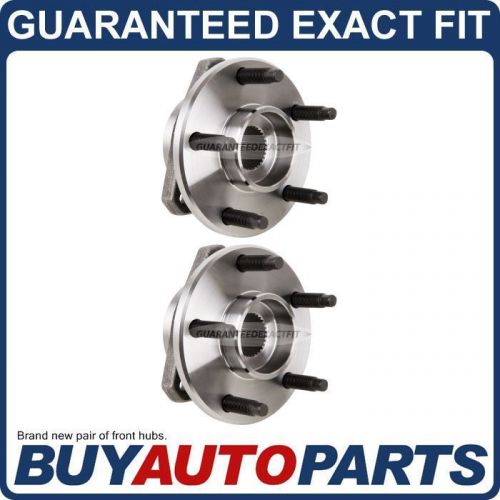 Pair new front left &amp; right wheel hub bearing assembly for chevy &amp; pontiac