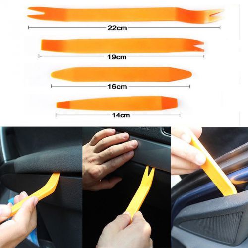 4 x car interior panel door lights molding trim removal install tool kit rf