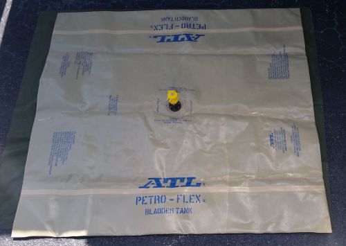 Atl petro-flex 350 gallons range extension fuel bladder kit new with underliner