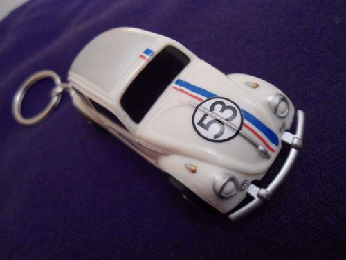 Herbie official disney keychain quality keyring 1/64 vw beetle volkswagen 53