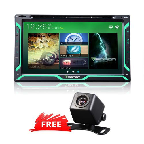 Eonon new ui double 2 din hd car dvd player radio e2 stereo bt touch 1080p audio