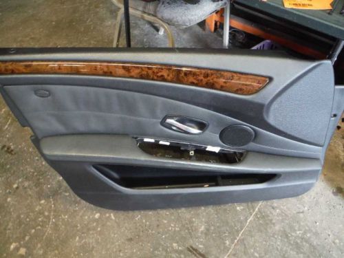 08 09 10 bmw 535i left lh driver front door trim panel