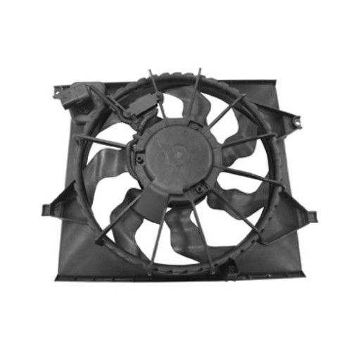 Tyc 622240 radiator and condenser fan assembly