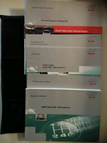 1997 audi a8/a8 quattro owner&#039;s manual