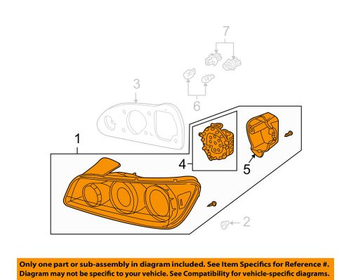 Honda oem 04-09 s2000-tail lamp right 33501s2aa11