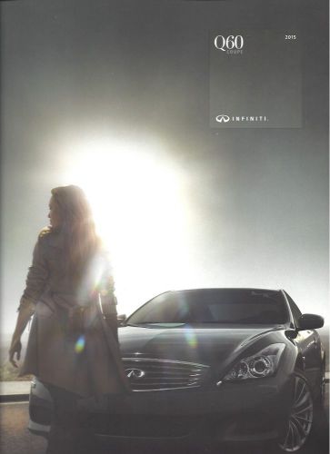 2015 infiniti  q60 - coupe  36 page brochure