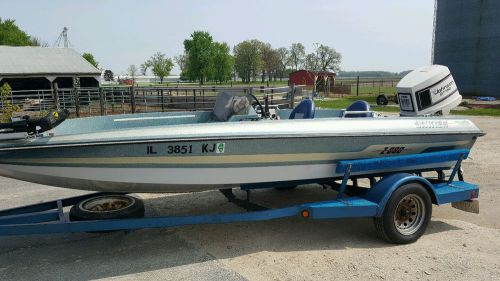 1986 winner bass fishing boat