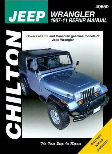 Jeep wrangler repair manual 1987-2011