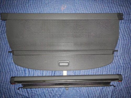 2006 - 2008 audi a6 wagon oem black cargo luggage shade &amp; partition net divider