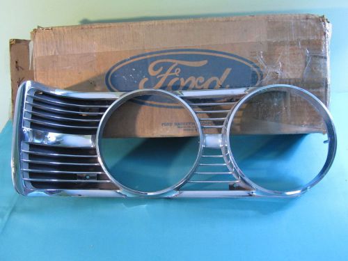 Nos 1969 ford galaxie right headlamp door, show quality!