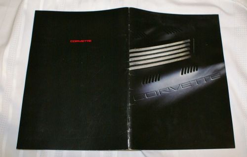 1994 chevrolet corvette car brochure