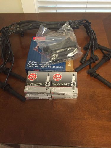 Dodge hemi oem mopar wire set. ngk plugs, denso boots