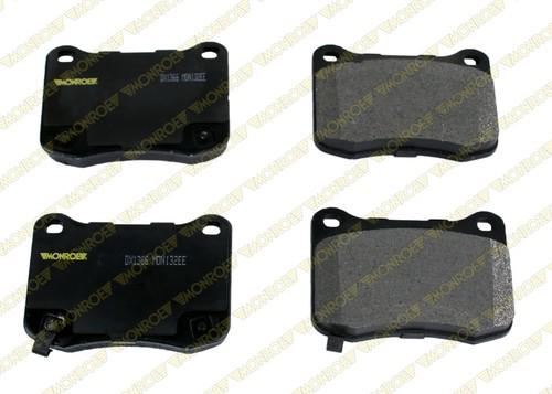 Monroe dx1366 brake pad or shoe, rear-monroe dynamics brake pad