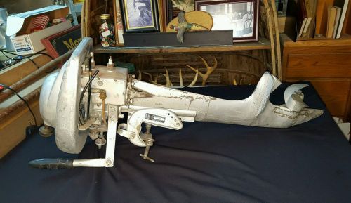 Montgomery ward boat motor very rare vintage antique