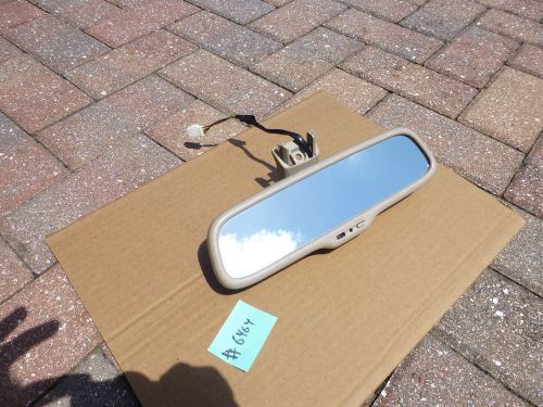 2000-2001 lexus es 300 oem rear view mirror color tan   #6464