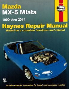 Mazda mx-5 miata repair manual 1990-2014