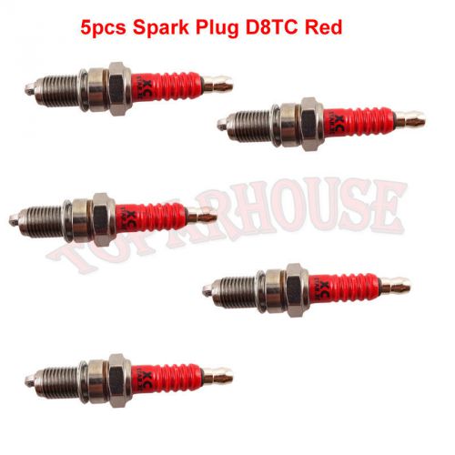 D8tc spark plug fit go kart150 200 250cc dirt bike atv quad moped scooter buggy