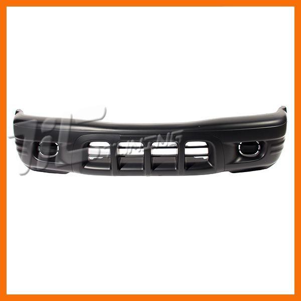 00-04 isuzu rodeo front bumper cover iz1000220 primered plastic wo ironman pkg