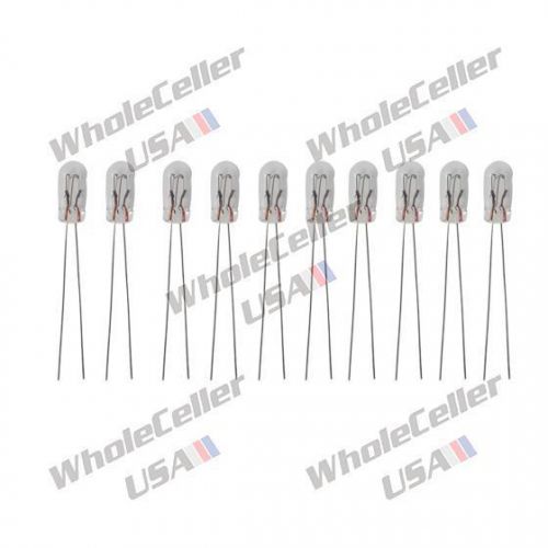 10) mini bulbs lamps for gm tachometer cluster backlight lighting 12v-14v 95ma