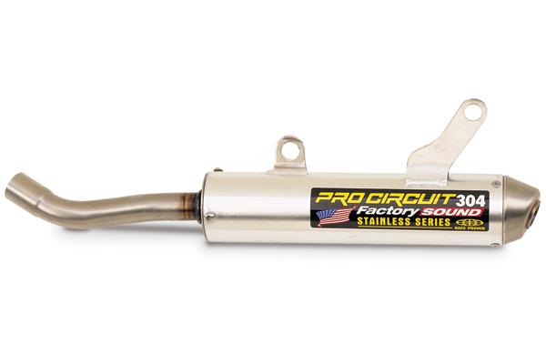 Pro circuit 304 factory sound silencer 89-90 yz125 1989-1990 yz 125 2-stroke