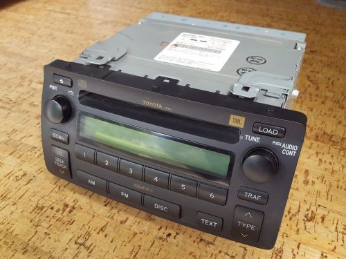 Jbl 6 disc radio - 2006 toyota corolla