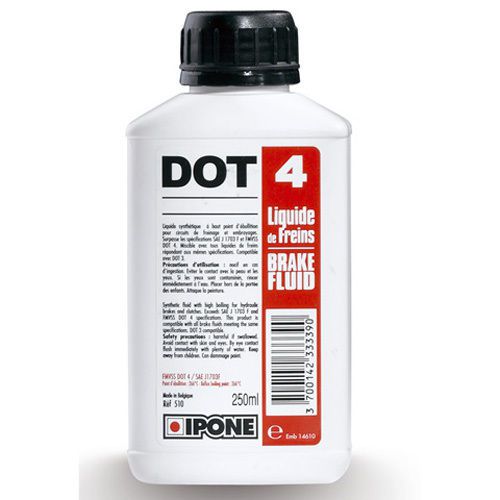 Ipone dot 4 brake fluid (250 ml)