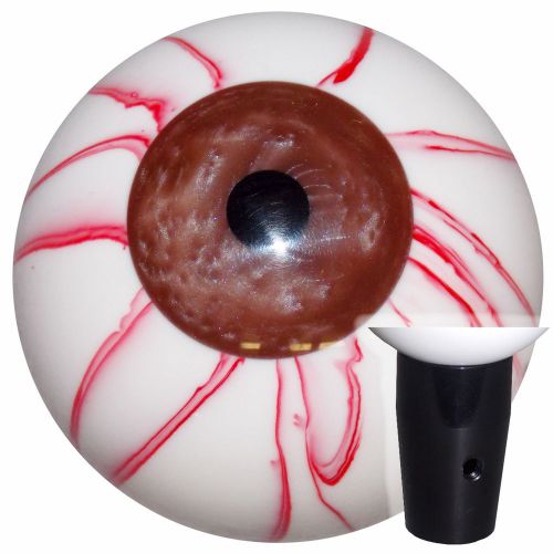 Brown eyeball non threaded shift knob blk kit u.s. made